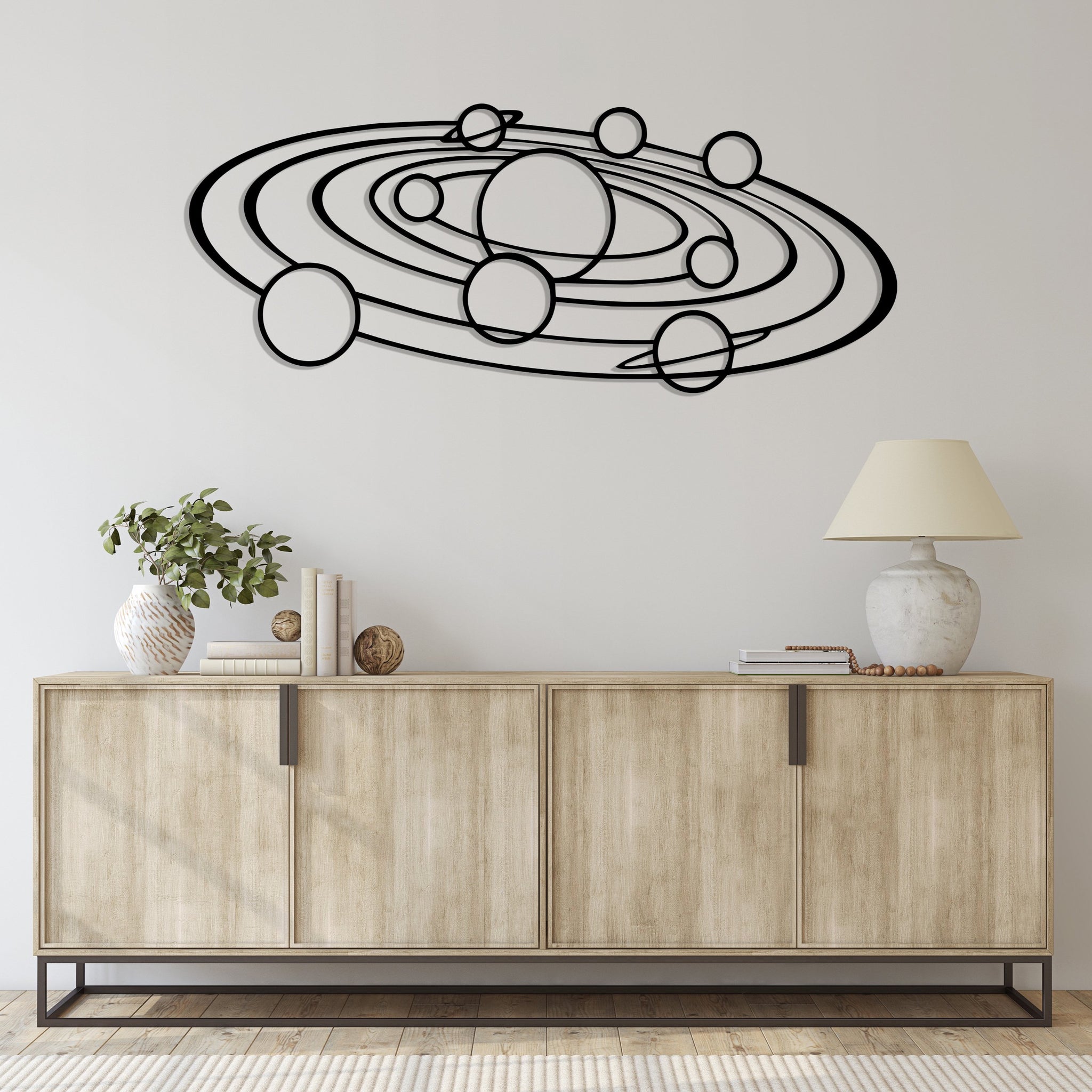 

Деревянная картина "Planets" (70 x 29 см)