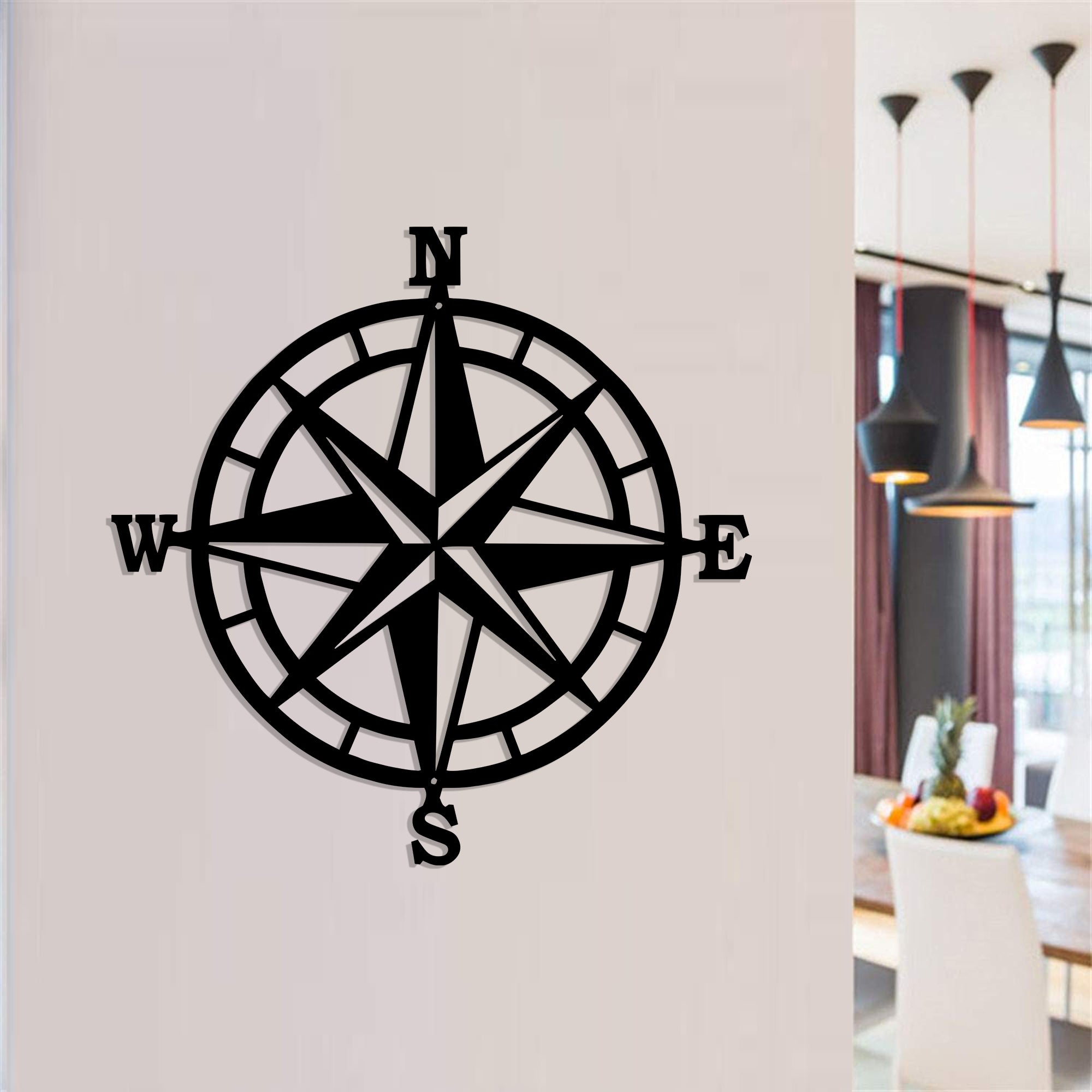 

Деревянная картина "Compass" (90 x 90 см)
