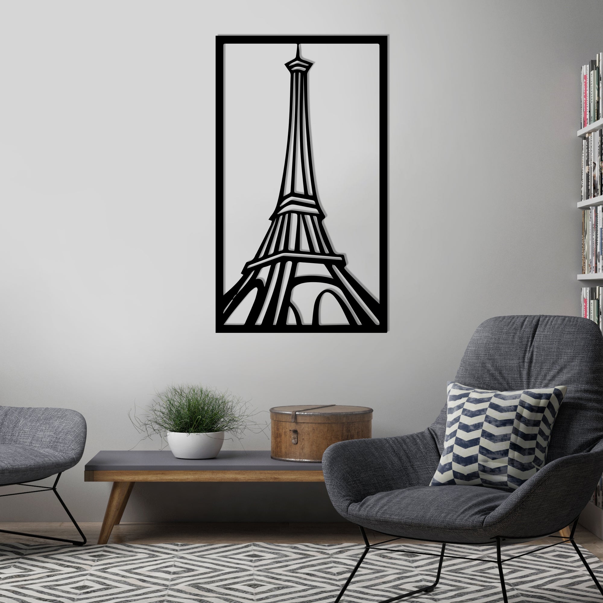 

Деревянная картина "Paris" (50 x 29 см)