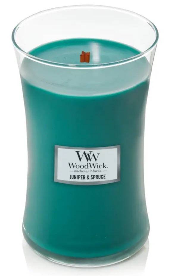 

Ароматична свіча WoodWick Large Juniper & Spruce 609 г