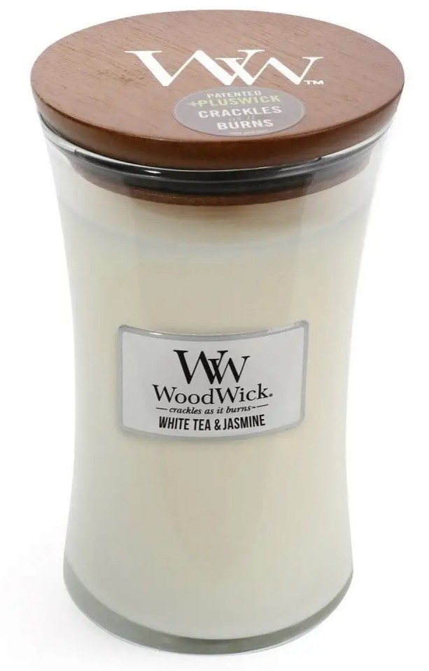 

Ароматична свіча WoodWick Large White Tea & Jasmine 609 г