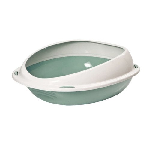 

Пластиковый туалет Georplast Shuttle для кошек, 45×36×15,5 см зеленый