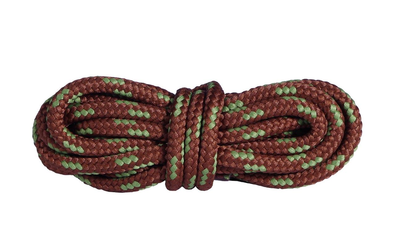 

Шнурки для обуви Mountval Laces 180 см Коричневый с зеленым