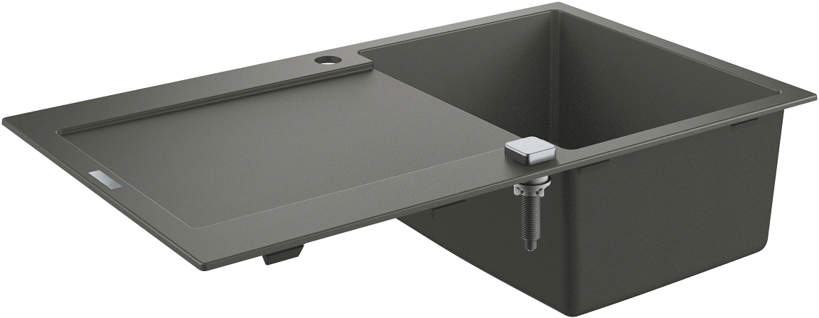 

Кухонная мойка гранитная GROHE K-Series K 500 31644AT0 Серый
