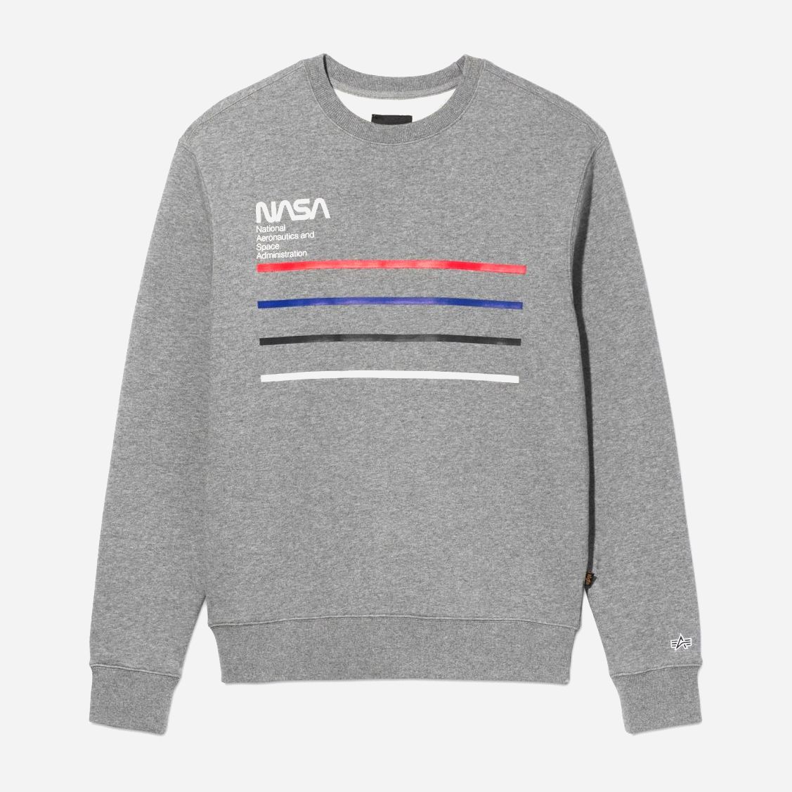 

Свитшот Alpha Industries Nasa Line Crew Sweatshirt USN50503C1  Medium Charchoal Heather, Свитшот Alpha Industries Nasa Line Crew Sweatshirt USN50503C1 L Medium Charchoal Heather