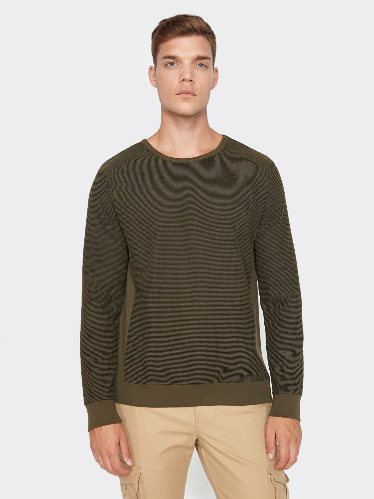 

Свитшот Koton 0KAM14027OK  Green design, Свитшот Koton 0KAM14027OK S Green design