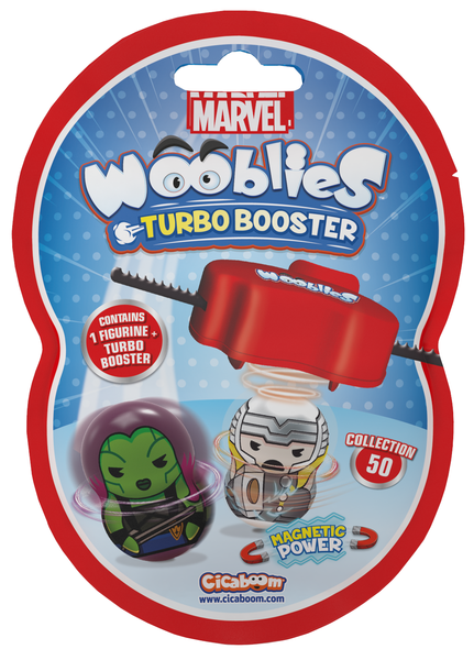 

Магнітні фігурки з лончером у пакеті 2шт Marvel Wooblies (WBM002)