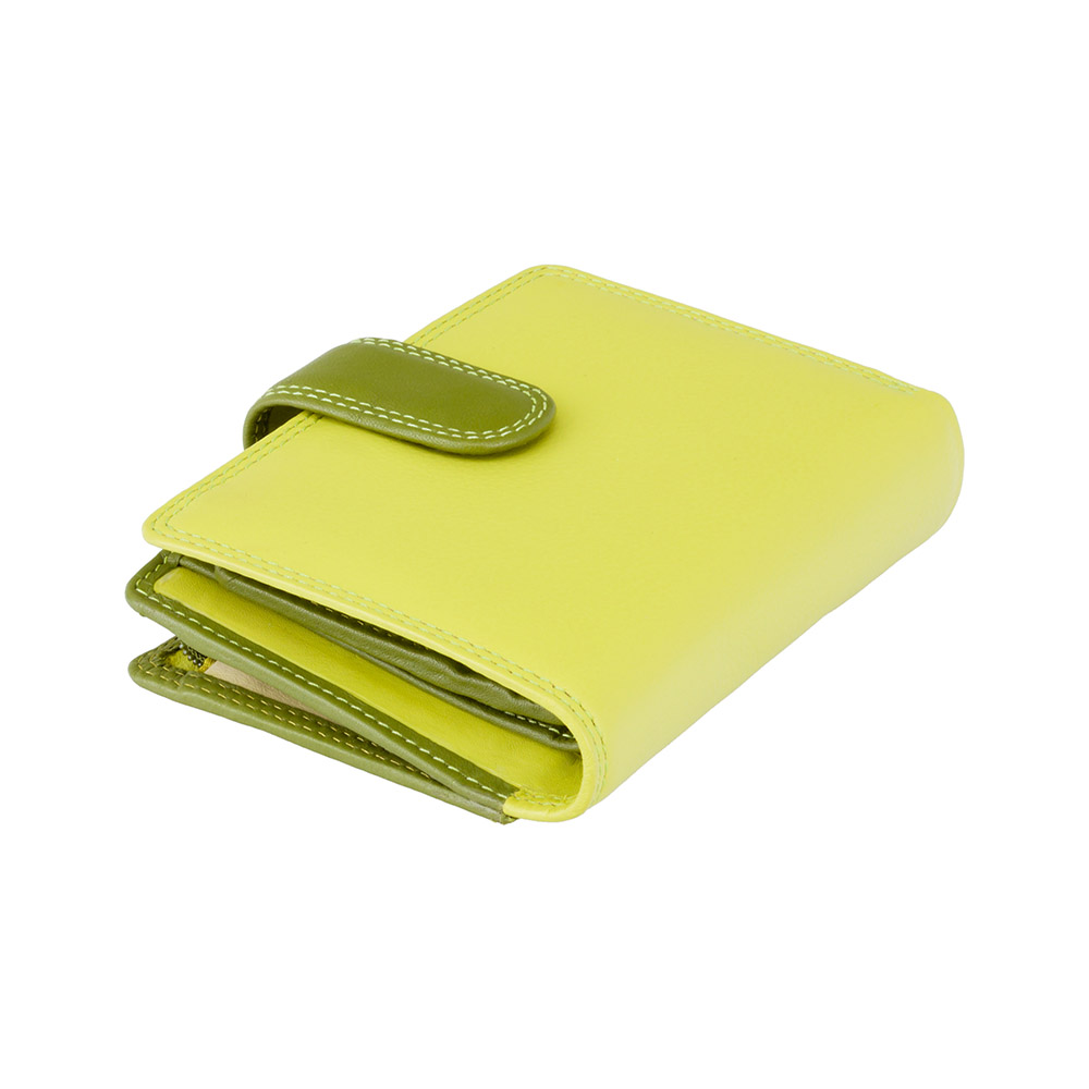

Зеленый кошелек женский Visconti RB40 LIME M Bali c RFID (Lime Multi)