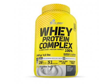 

Протеин Olimp Nutrition Whey Protein Complex 100% 1.8кг Вкус Соленая Карамель