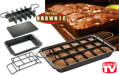

Форма для выпечки Брауни Perfect Brownie Pan Set