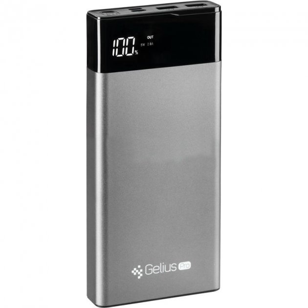 

Павербанк Gelius Pro Edge 20000mAh Grey (GP-PB20-007)