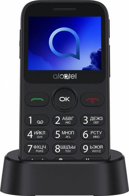 

Мобильный телефон Alcatel 2019 Single SIM Metallic Gray