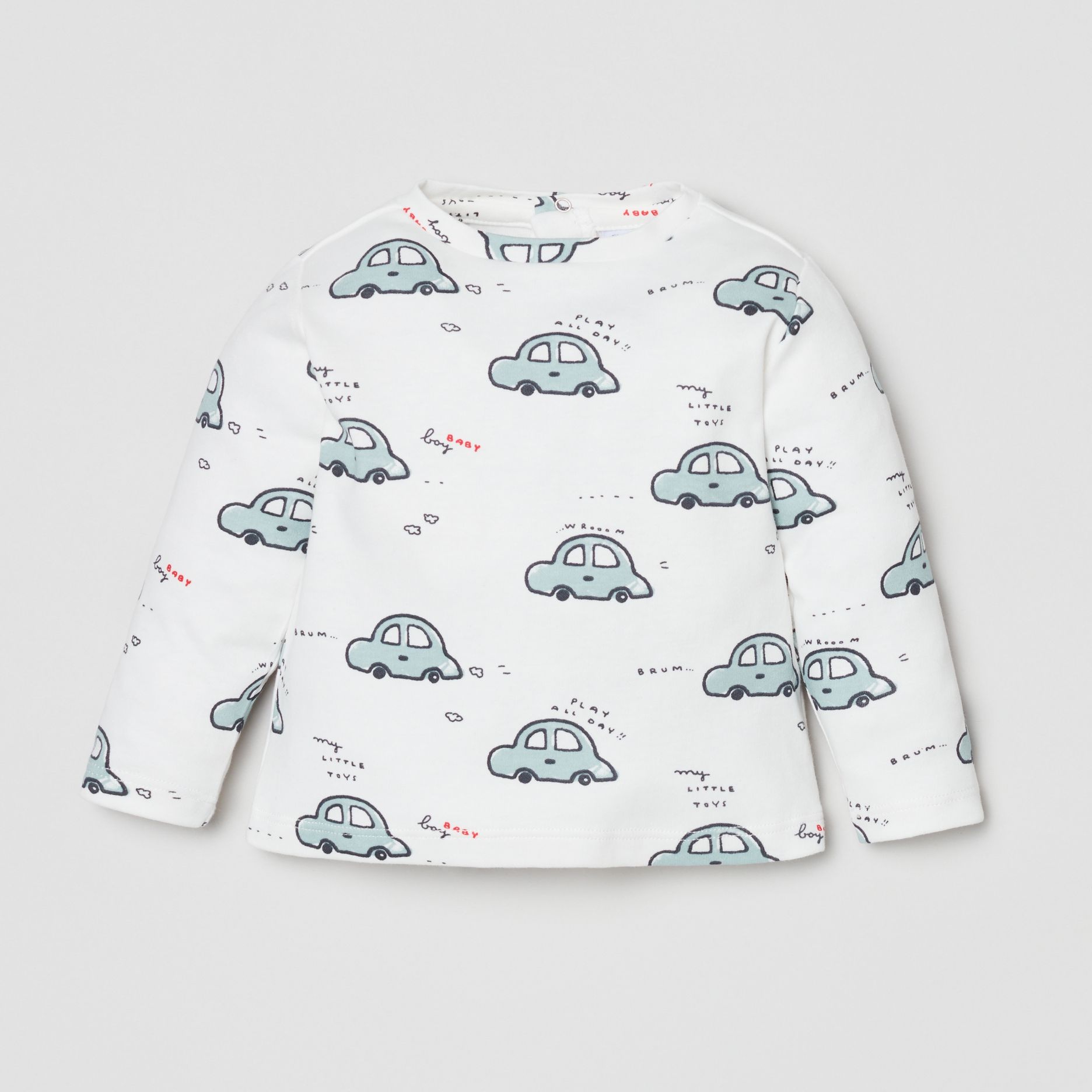 

Футболка с длинными рукавами OVS 1285410 68 см White (8059301481461)