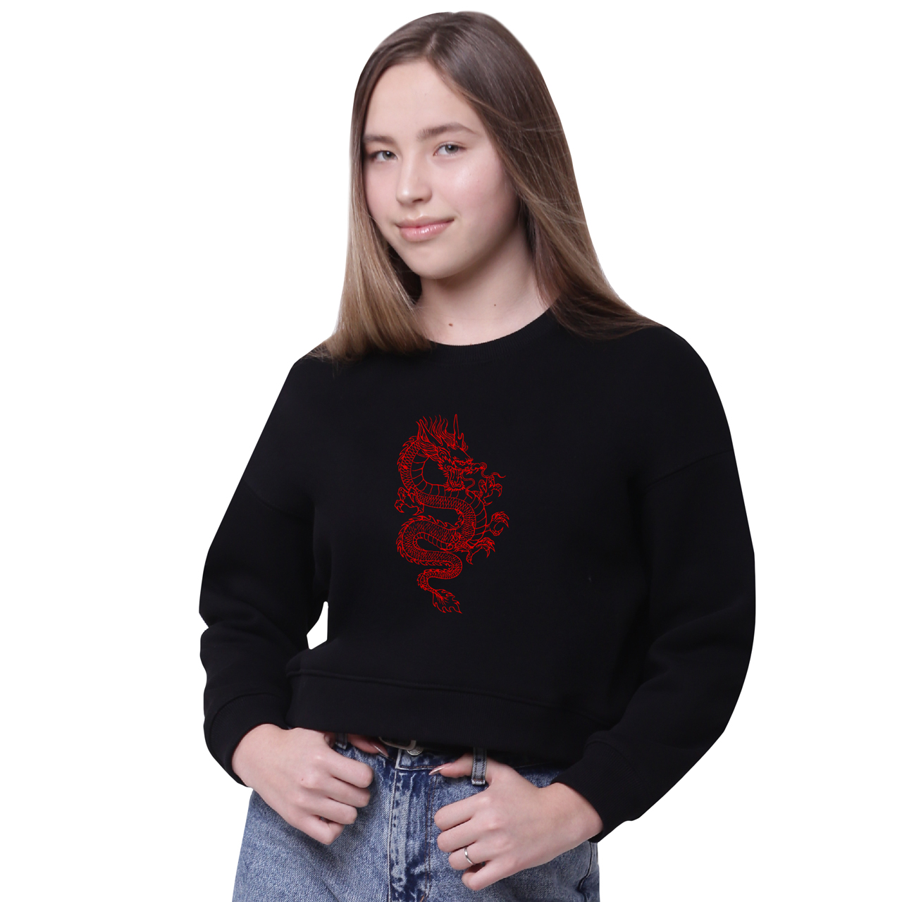 

Свитшот женский Китайский дракон (Chinese dragon) Черный (35960-3299-11, Свитшот женский Китайский дракон (Chinese dragon) Черный (35960-3299-11) S