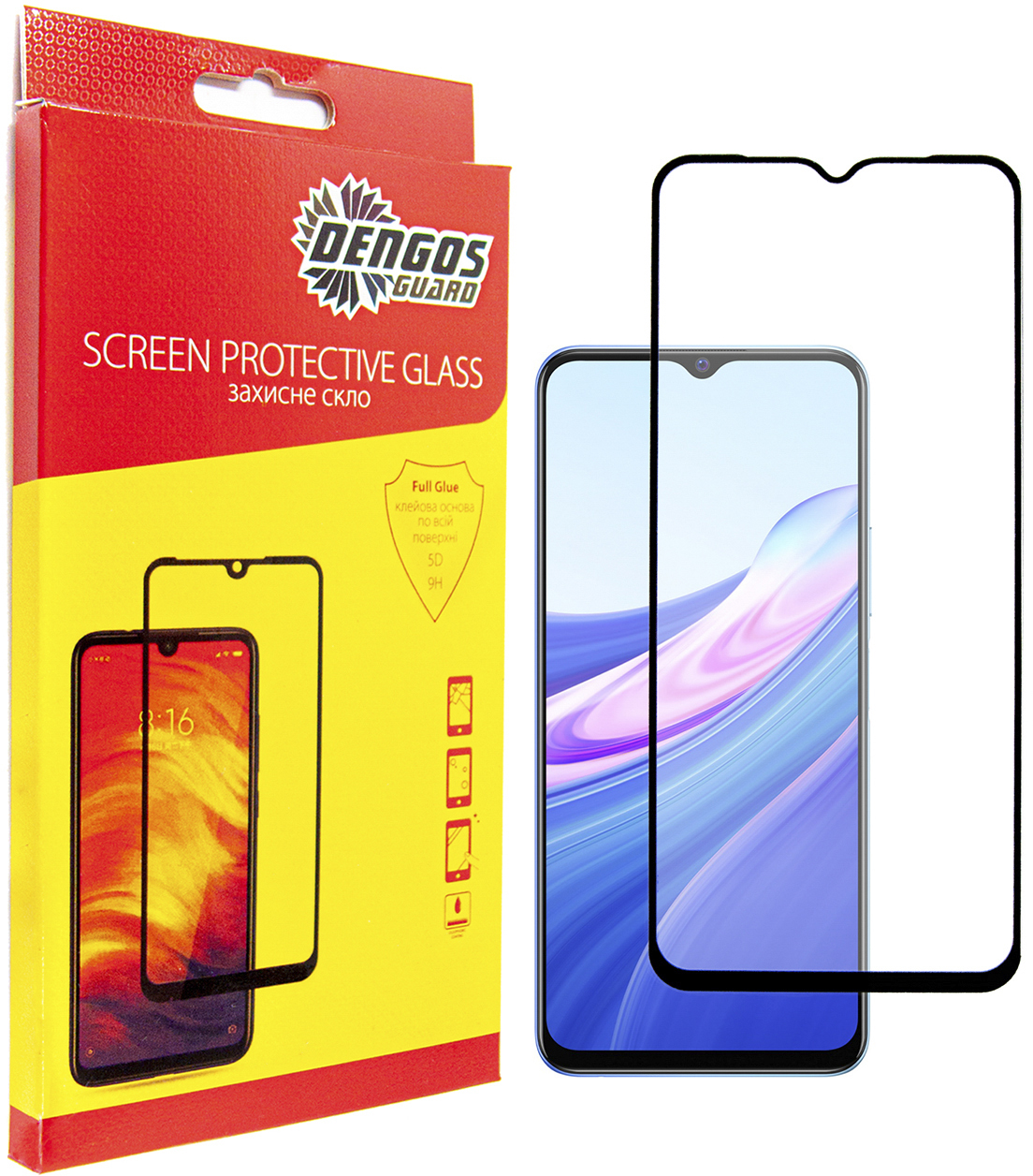 

Защитное стекло DENGOS для VIVO Y33s Black (TGFG-195)