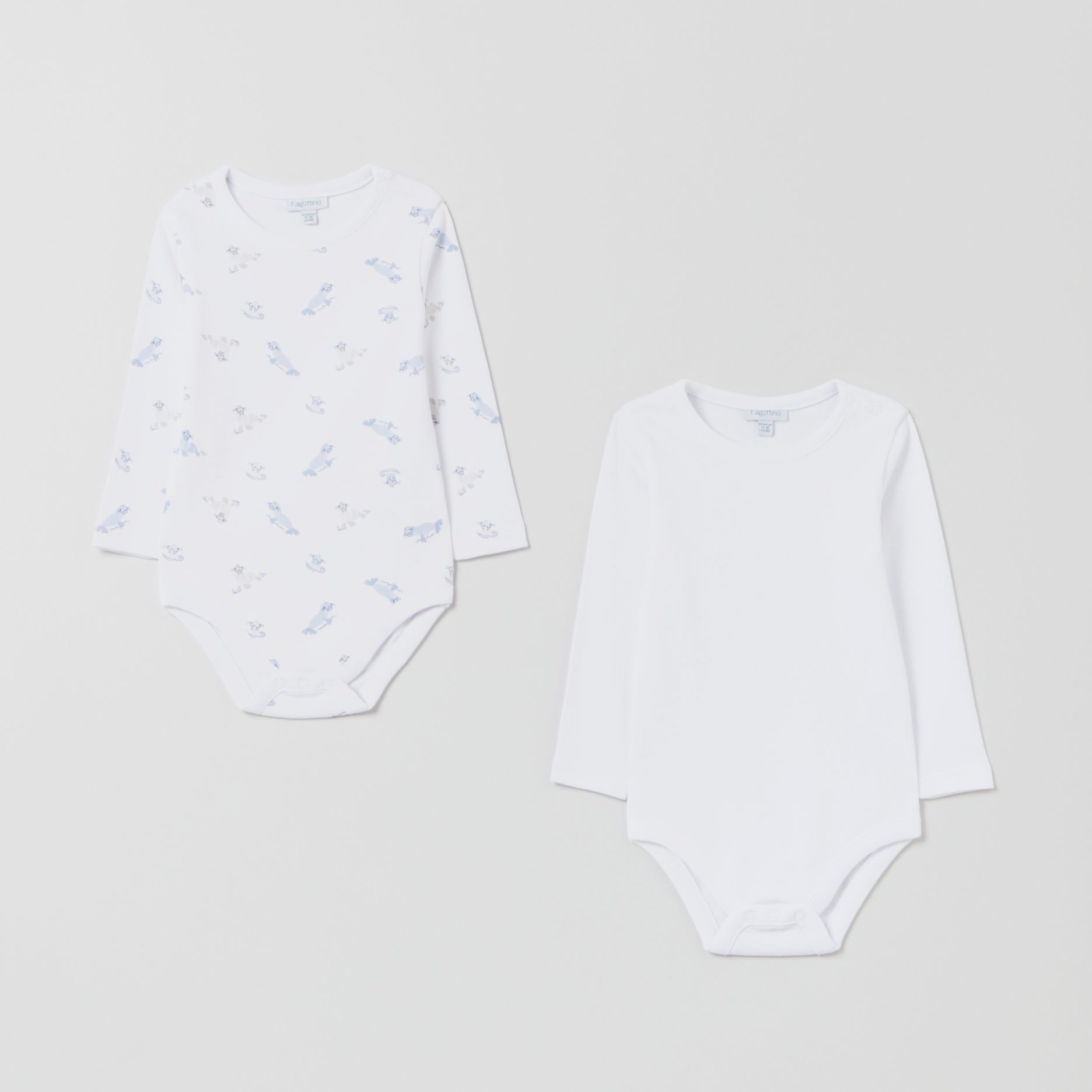 

Боди OVS 1334864 86 см 2 шт White