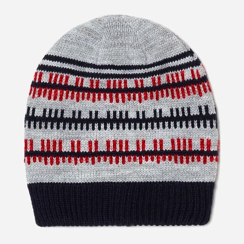 

Демисезонная шапка OVS 1369587 52 см Grey/Red