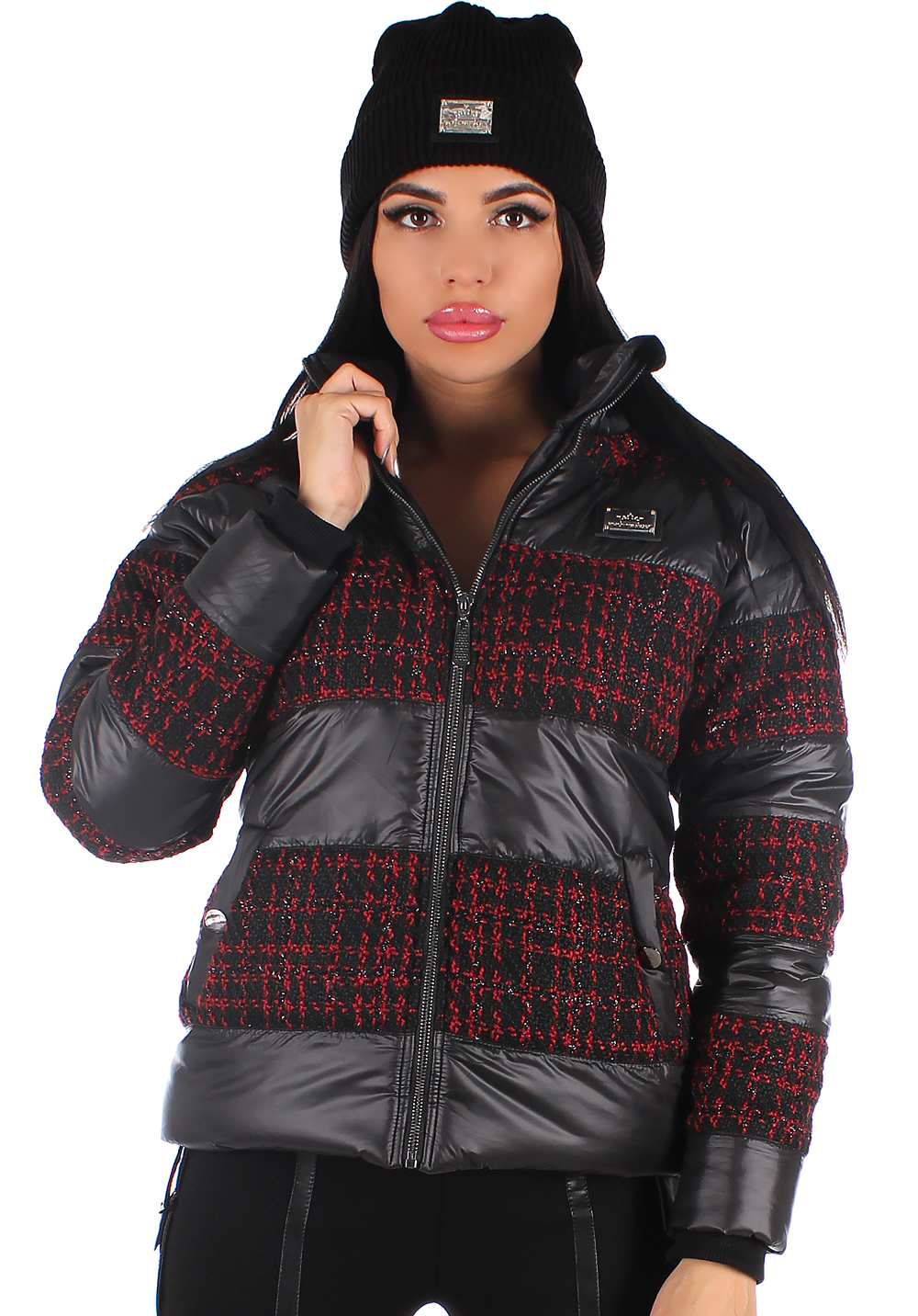 

Куртка жіноча Krutyakov TWEED  чорний 1838315, Куртка жіноча Krutyakov TWEED M чорний 1838315