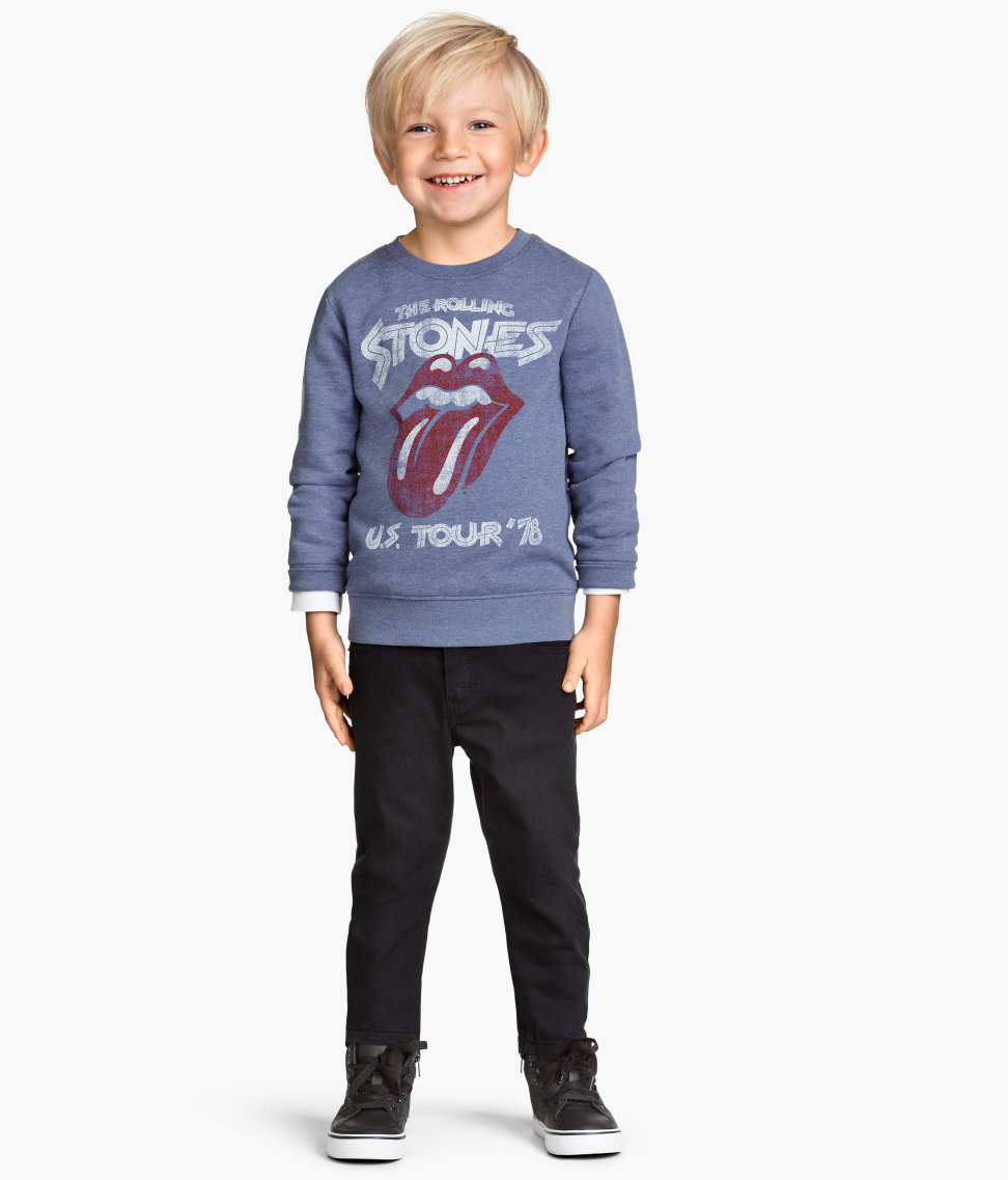

Детские джинсы H&M slim-fit Черный (4-5/110) (991)