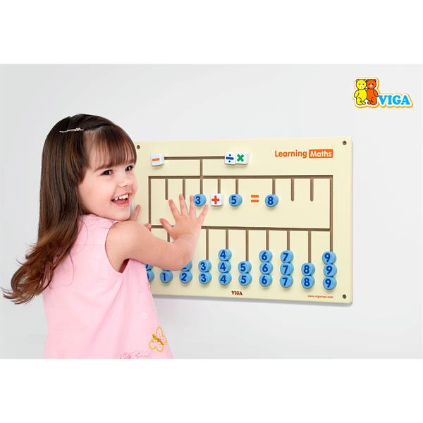 

Бізіборд Viga Toys Математика (50675FSC)