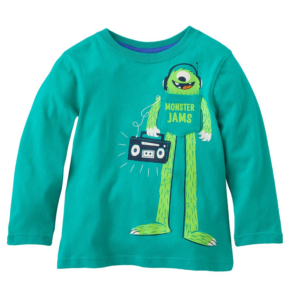 

Реглан Jumping Beans monster Зеленый (3T/92-96) (1102)