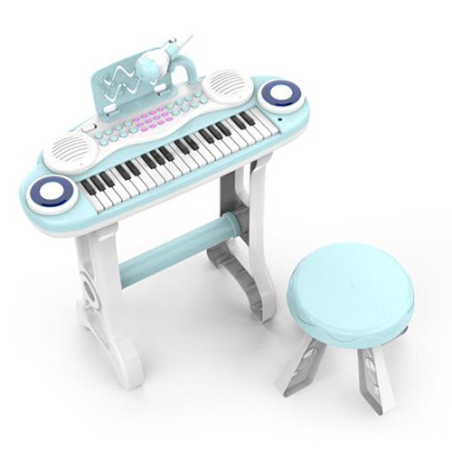 

Детский синтезатор со стульчиком 860F(Blue)