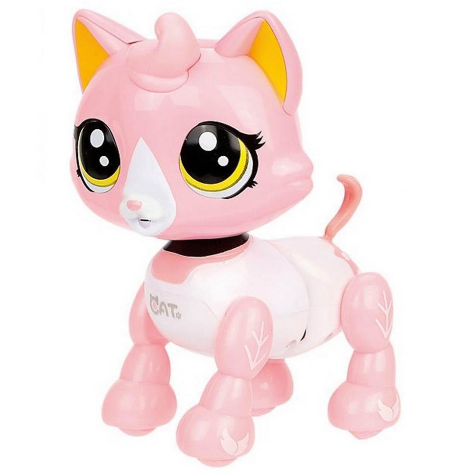 

Интерактивная игрушка Смышленый питомец "Кот" DISON E5599-9 (Розовый)