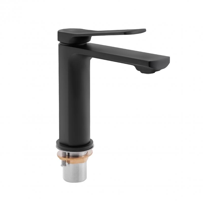 

Смеситель для раковины QTAP Slavonice 1042103B Черный