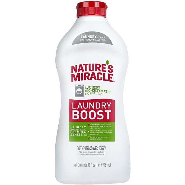 

Устранитель Nature's Miracle Stain Odor Remover Laundry Boost 946 мл