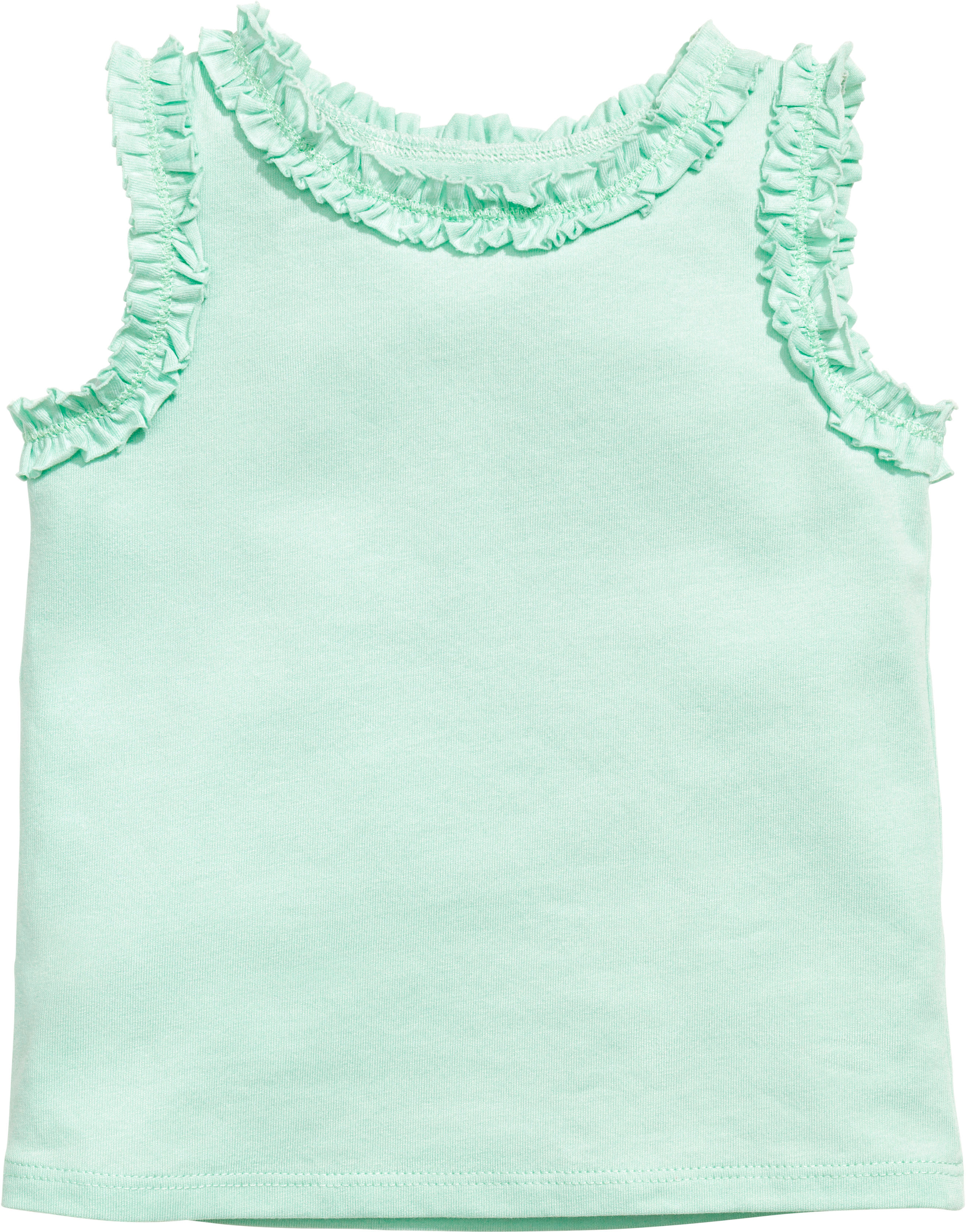 

Майка H&M 4670255 68 см Мятная