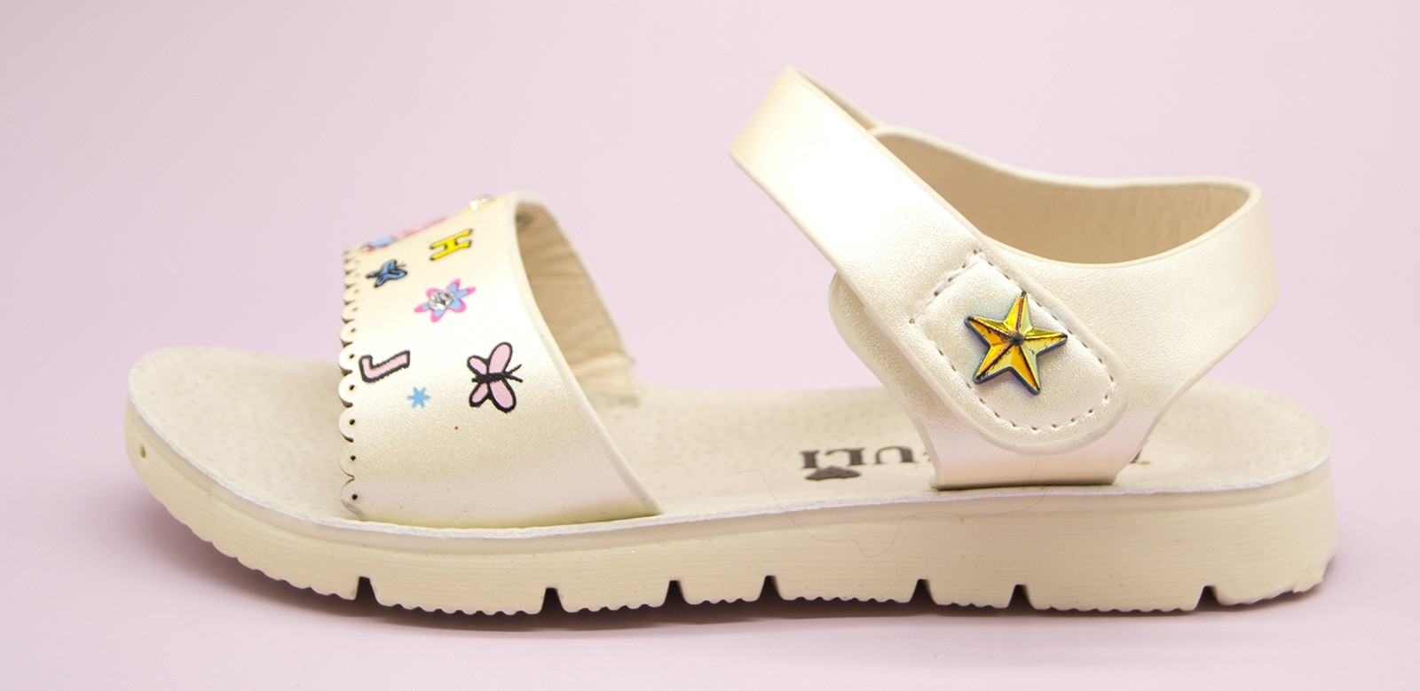 

Босоножки ASHIGULI 26 Белый (A768A white 26)