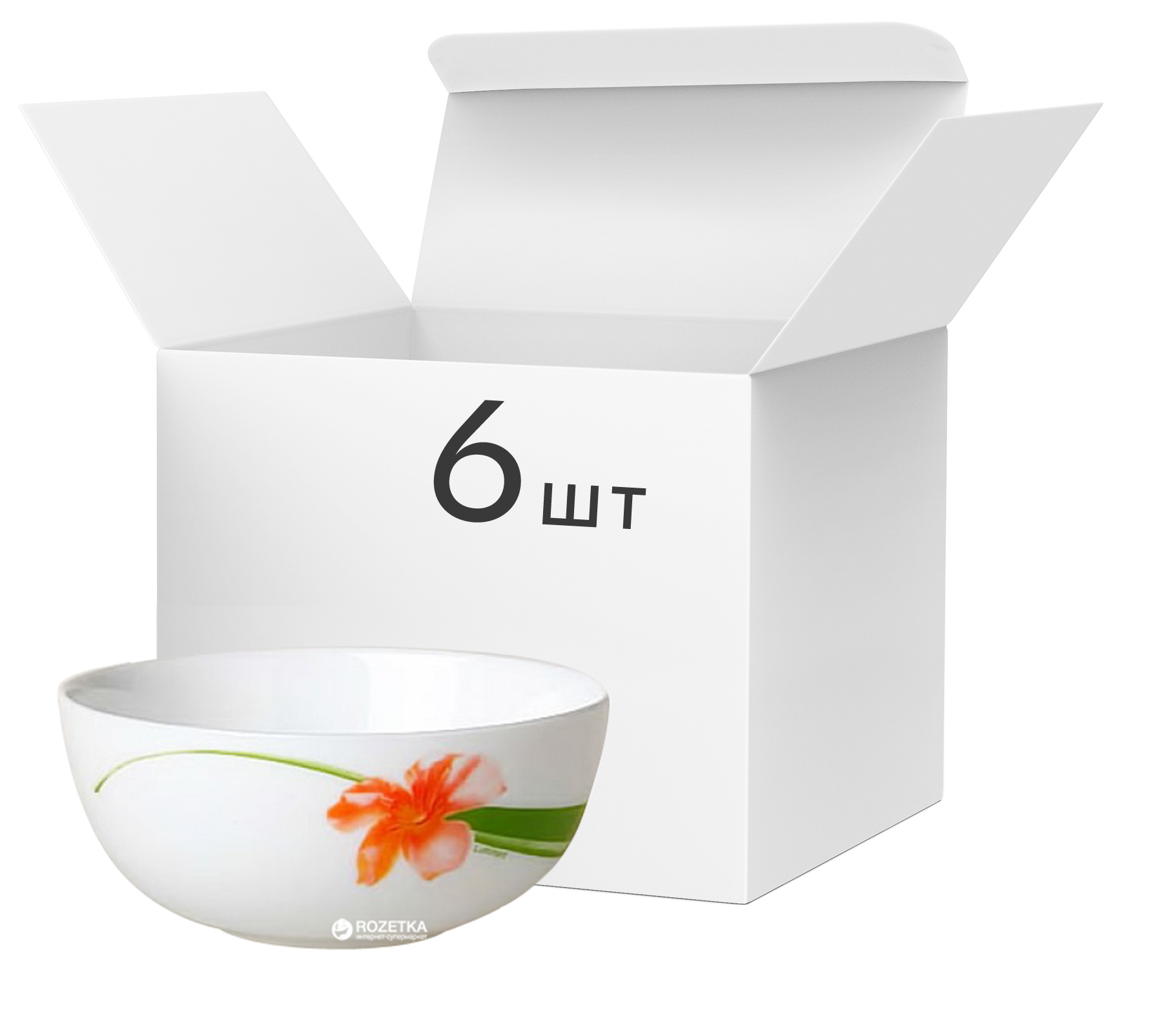 

Набор салатников Luminarc Sweet Impression 12 см 6 шт