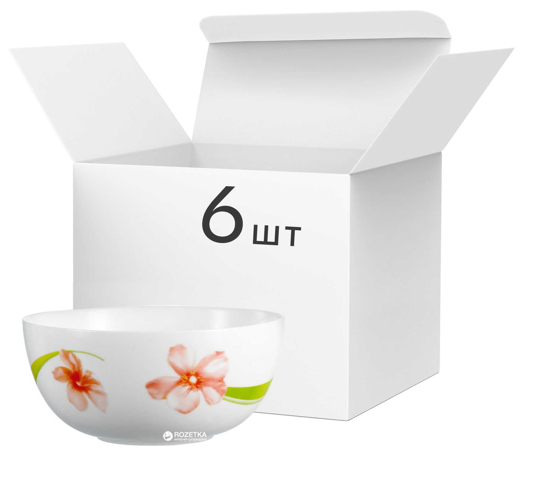 

Набор салатников Luminarc Sweet Impression 21 см 6 шт