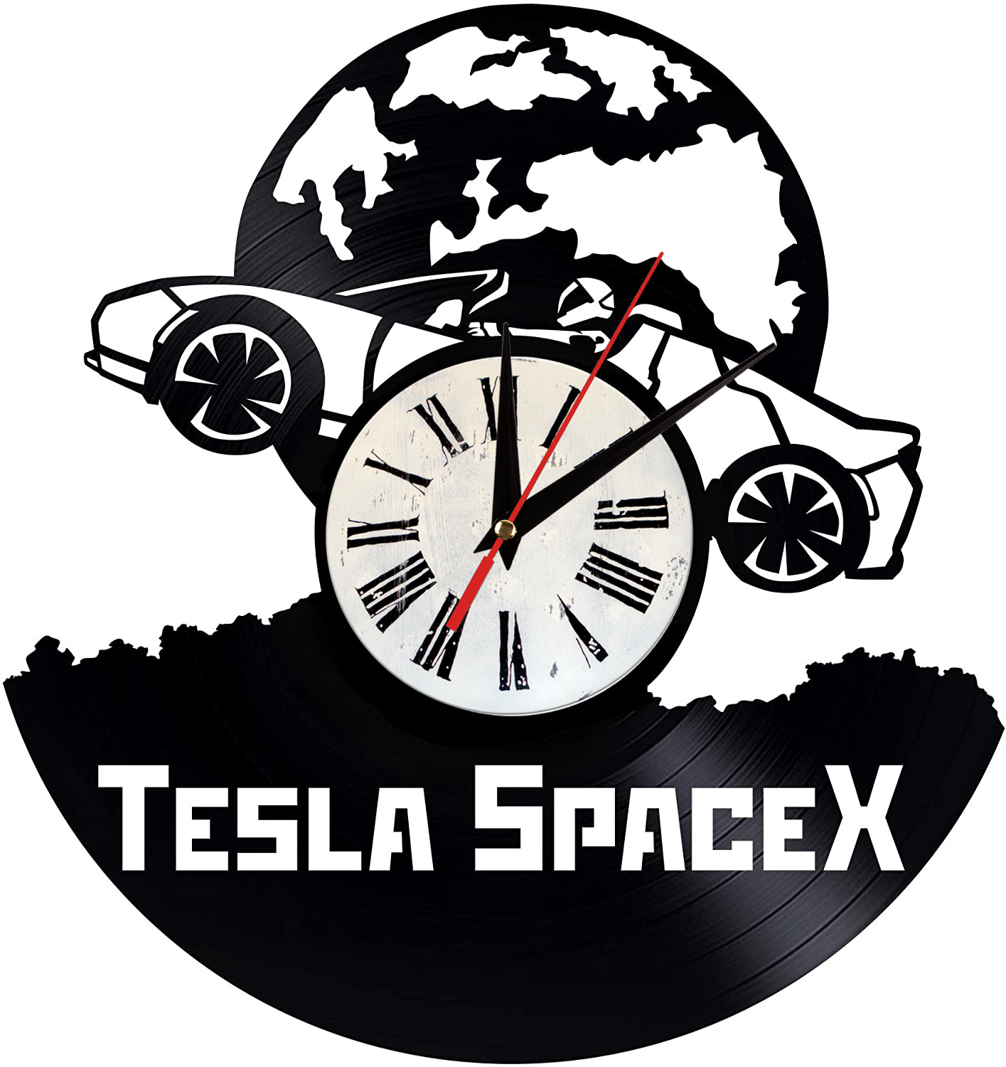 

Настенные часы Electided Tesla №3