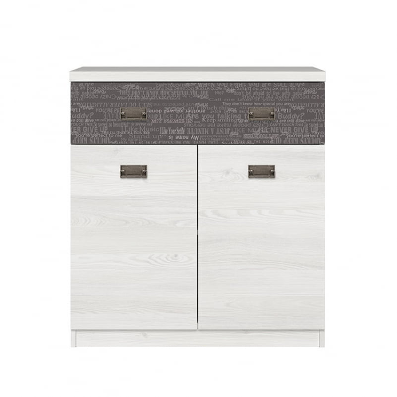 

Комод Namur Black Red White 80x87.5x40 101595
