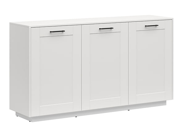 

Современный комод с дверцей и декоративной смесью для гостиной FL Smart Black Red White 163.7x90.1x42 (S477-KOM3D/KPL_BLENDY) 101743