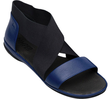 

Женские сандалии Camper Right Nina Ankle Strap Sandal Navy Calfskin/Elastic 37