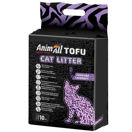 

Соевый наполнитель AnimAll Tofu с ароматом лаванды, 10 литров (4,66 кг)