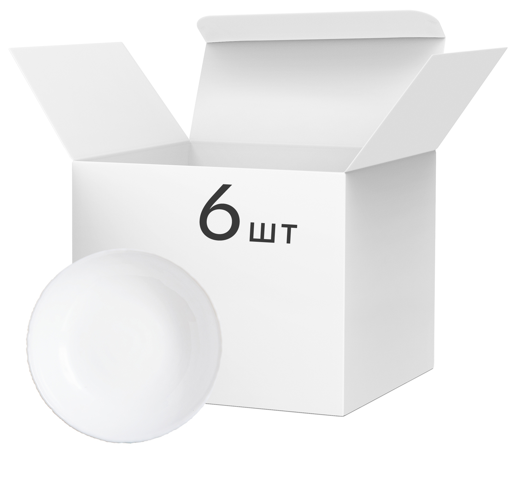 

Набор суповых тарелок Luminarc Ammonite White 21 см 6 шт