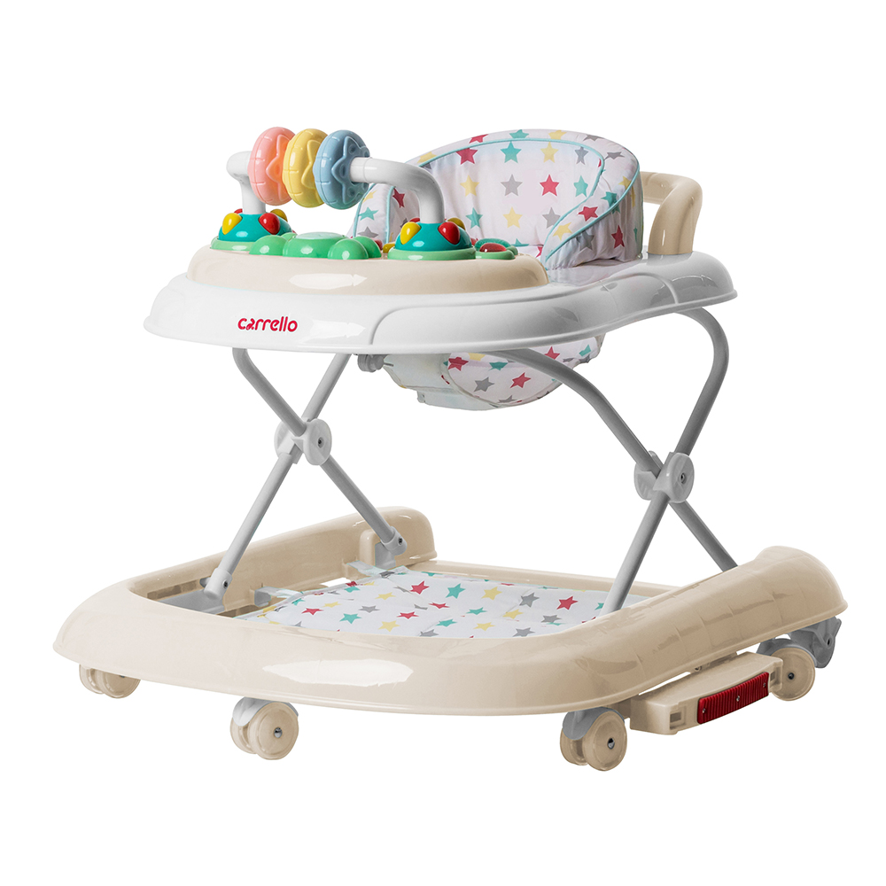 

Ходунки CARRELLO Torino CRL-9603/3 Beige 3 в 1 (ходунки, гойдалка, каталка) /1/ MOQ