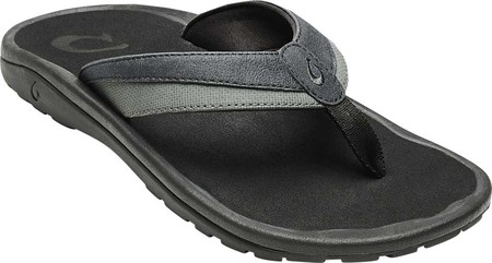 

Мужские вьетнамки, сланцы OluKai Ohana Koa Flip Flop Lava Rock/Lava Rock Synthetic 51