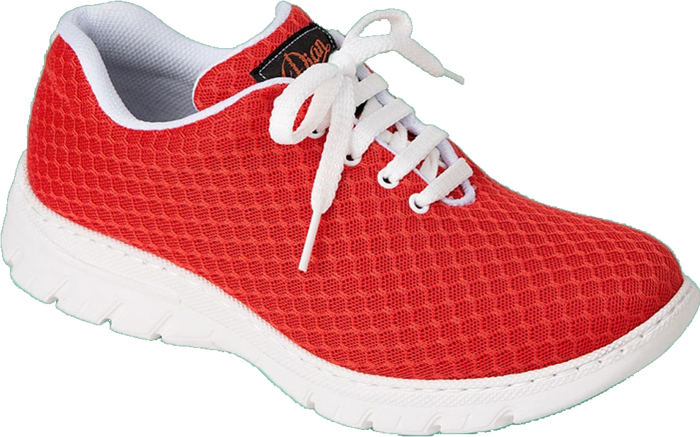 

Кроссовки унисекс Dian MODELO CALPE ROJO PISO EVA BLANCO 37 Красные (38194)