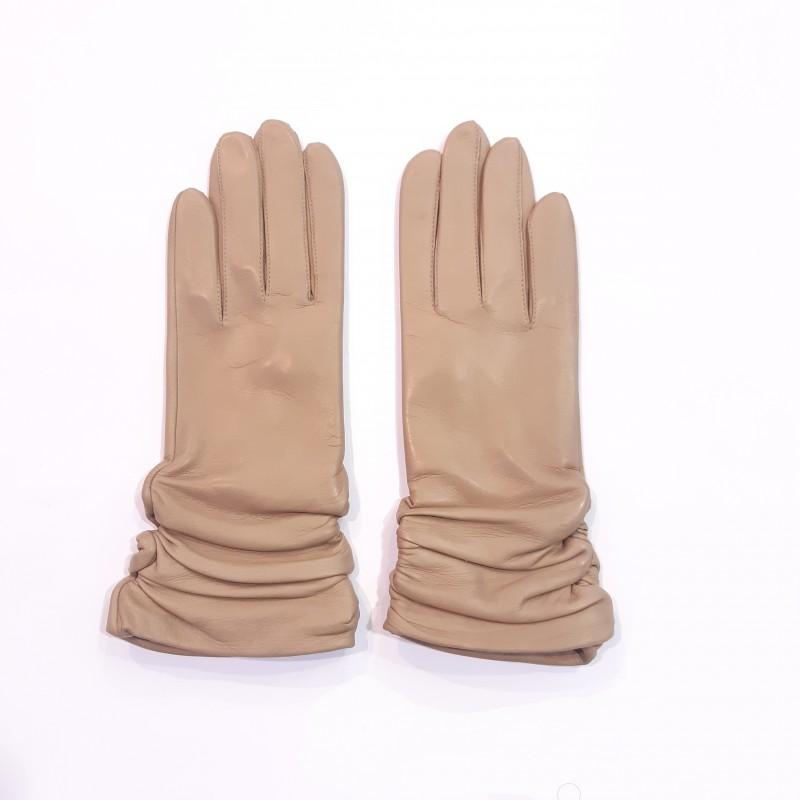 

Женские кожаные перчатки GlovesUA мод.362 р.7,5 экрю