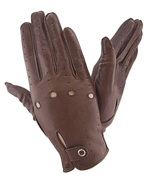 

Женские автомобильные кожаные перчатки GlovesUA мод.086 р.7