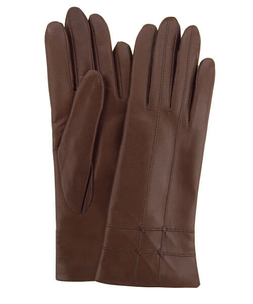 

Женские перчатки кожаные GlovesUA мод.025 р.8,5 черные