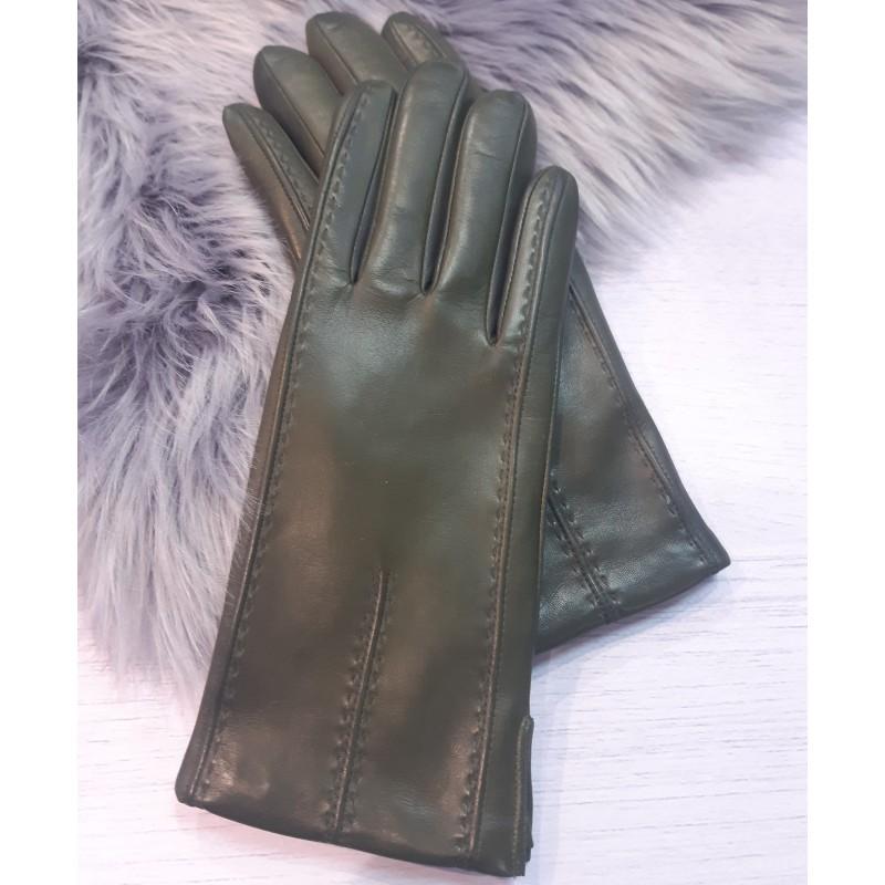 

Мужские перчатки кожаные GlovesUA мод.066 р.8 хаки