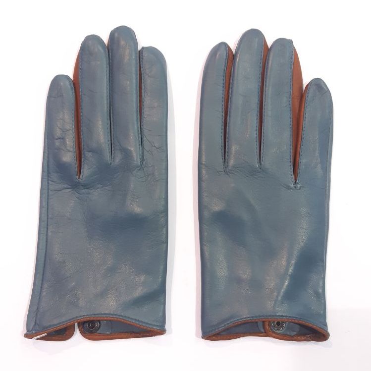 

Женские перчатки кожаные GlovesUA мод.394 р.8,5 мурена