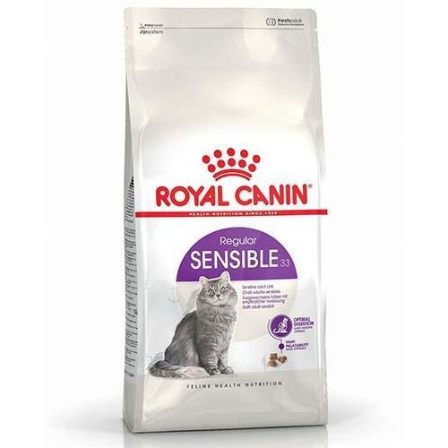 

Сухой корм Royal Canin Sensible при чувствительном пищеварении у кошек, 2 кг