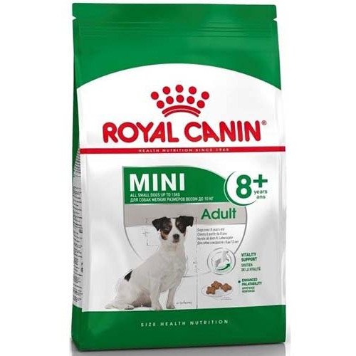 

Сухой корм Royal Canin Mini Adult 8+ для собак мелких пород старше 8 лет, 2 кг