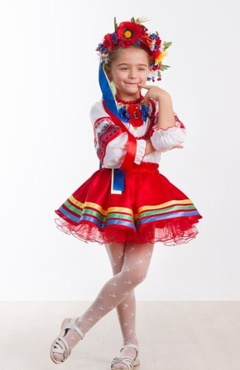 

Карнавальный костюм для девочки Украиночка Maski karnaval НГ 5-6 лет  Красный, Карнавальный костюм для девочки Украиночка Maski karnaval НГ 5-6 лет One size Красный